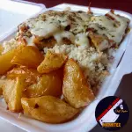 Filé de frango á napolitano