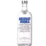 Garrafa de absolut vodka