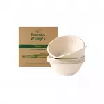 Bowls 100% compostables · Ecologics 350 ml (10 und)