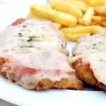 Milanesa jamón y queso