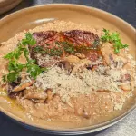 RISOTTO LOMO CHAMPIÑONES