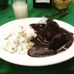 ARROZ CON MOLE NEGRO