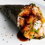 Temaki kani crocante