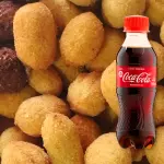 25 Salgados | Coca-cola 200ml