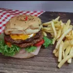 Hamburguesa doble