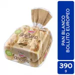 White Packaged Bread Artisan Bun Bi