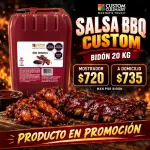 BIDON CUSTOM SALSA BBQ 20KG