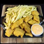 Tilápia com Fritas