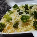 Brócolis com Quatro Queijos