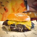 hamburguesa oklahoma con papas