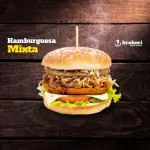 HAMBURGUESA MIXTA POLLO Y CARNE
