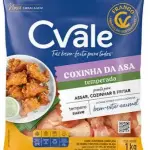 Coxinha da asa Cvale temperada 1kg
