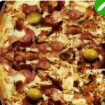 Pizza Frango com Bacon M