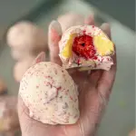 Bombom cravejado C/branco