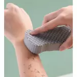 Esponja de baño exfoliante unicolor