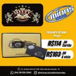 Chaveiro Argola Preto RF:CH3