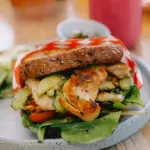 Sándwich pollo chipotle