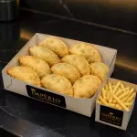 10 Pastéis + FRITAS GRÁTIS