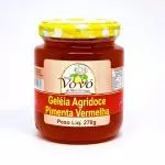 Geléia agridoce de pimenta vermelha 270gr