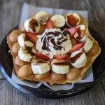 2.Happy Waffle