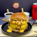 Duplo cheddar bacon