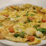 M30- Tortilla de langostino+ chaufa