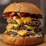 Triplo cheddar BBQ