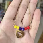 Collar tricolor mapa