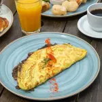 Omelete Cogumelo/Mushroom Omelete