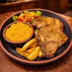 Moro con chuleta de cerdo