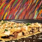 Crêpe de Pollo&Champiñones