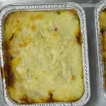 Pastel del papa con carne desmechada