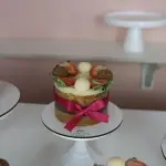 Mini bolo para presente (baunilha)