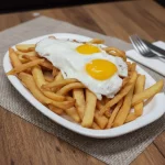Papas fritas a caballo