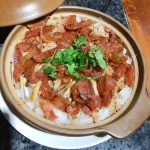 ARROZ CACER GRAND OTOE SALCH 香芋腊味煲仔饭