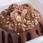 Vulcão de Ferrero Rocher