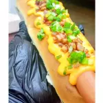 Pancho cheddar bacon verdeo