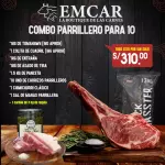 COMBO PARRILLERO PARA 10