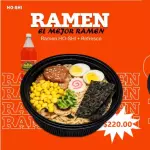 combo ramen hoshi + refresco
