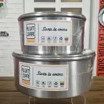 Quesillera con tapa Alumware