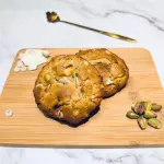 Cookie pistacho double choco blanco
