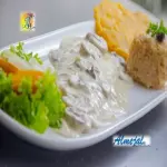 Filete en Salsa de Champiñones