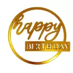 160 TOPPER HAPPY BIRTHDAY - 10X10