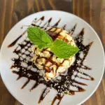 Brownie com sorvete