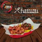Salchipapa parrillera