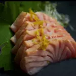Salmão Flambado.