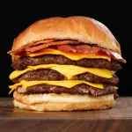 TRIPLE cheese & bacon