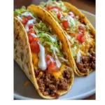Tacos de res 3-Uni