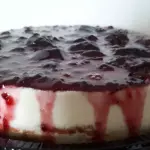 Cheesecake de frutas vermelhas 20cm