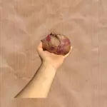 Cará roxo porção (500g)